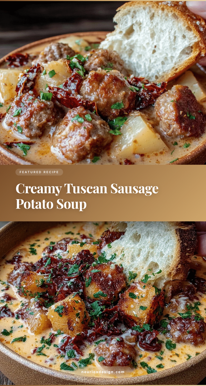 Tuscan sausage potato soup recipe