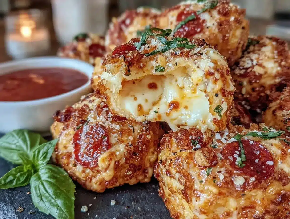 air fryer frozen pizza rolls preparation steps