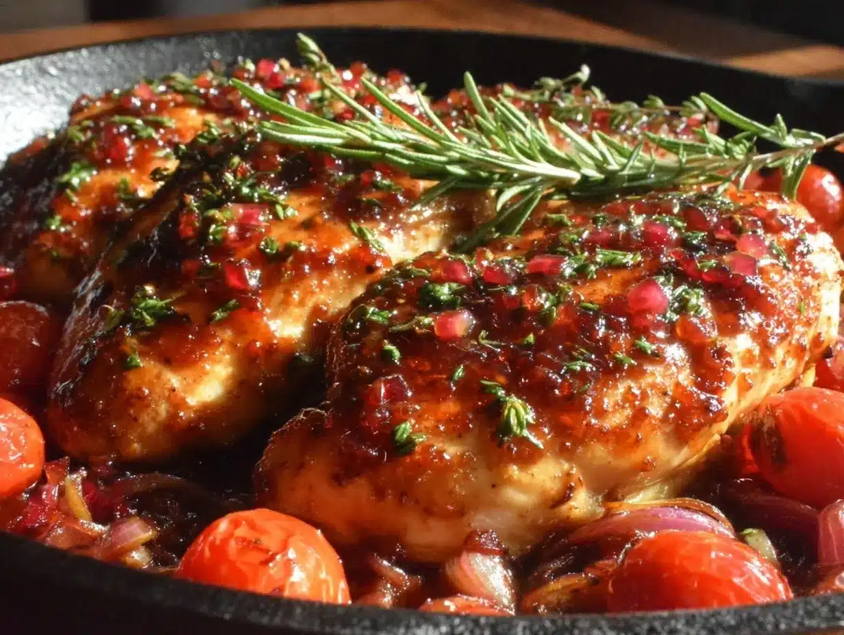 balsamic glazed chicken breast preparation steps