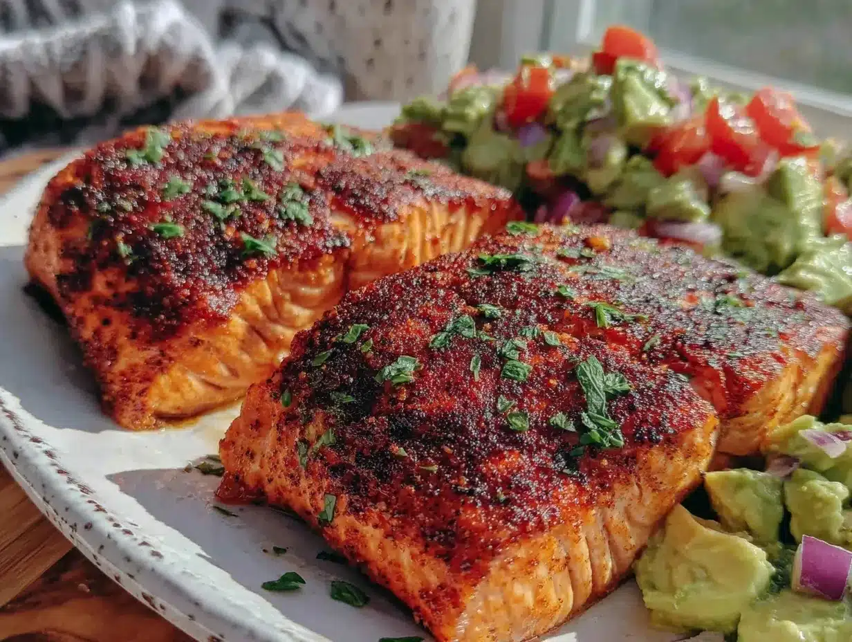 blackened salmon recipe preparation steps