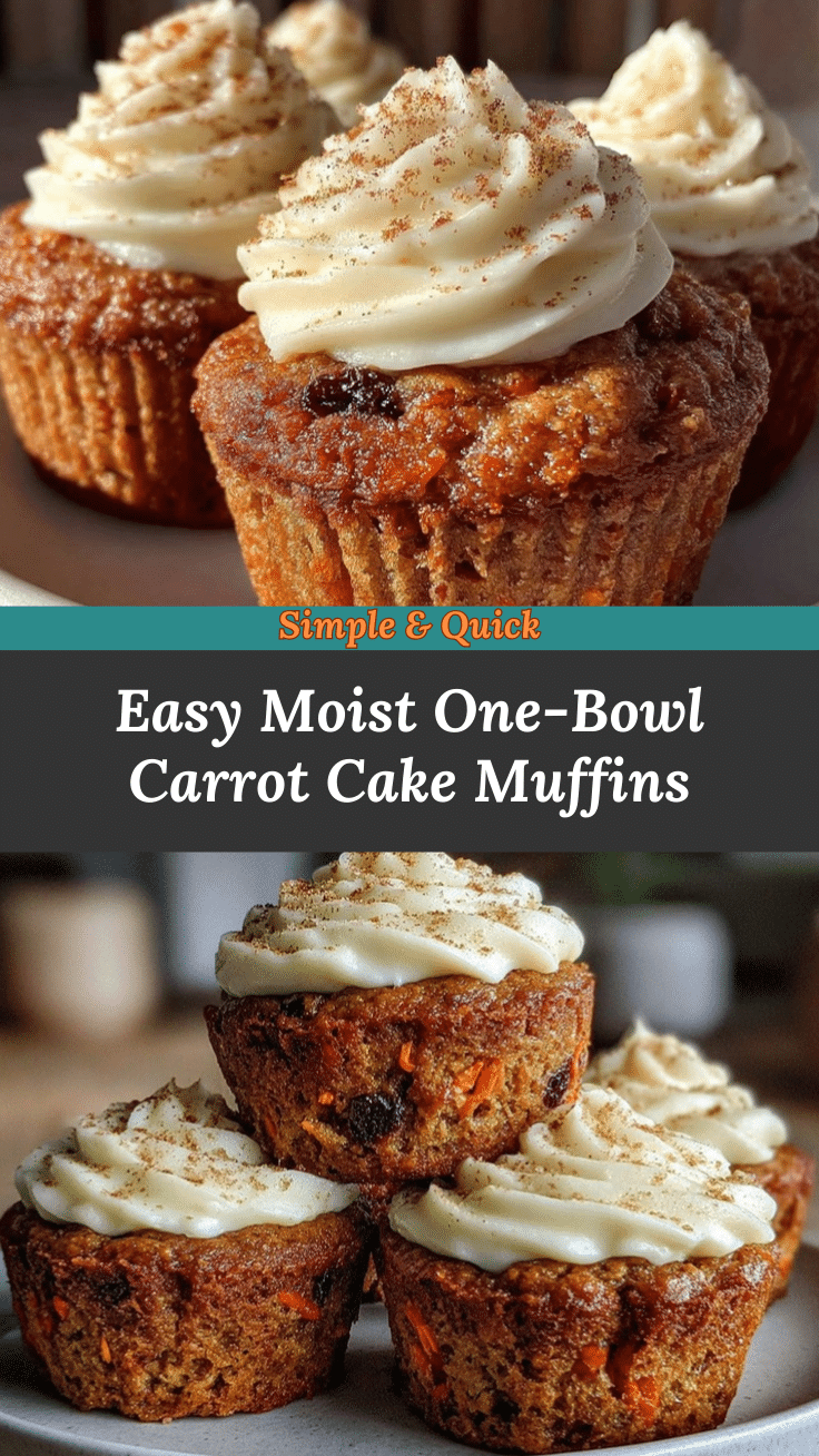 carrot cake muffins recipe
