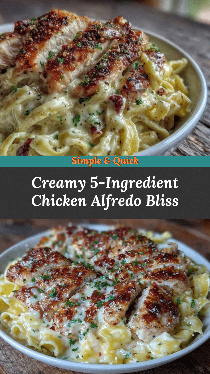 creamy chicken Alfredo recipe recipe