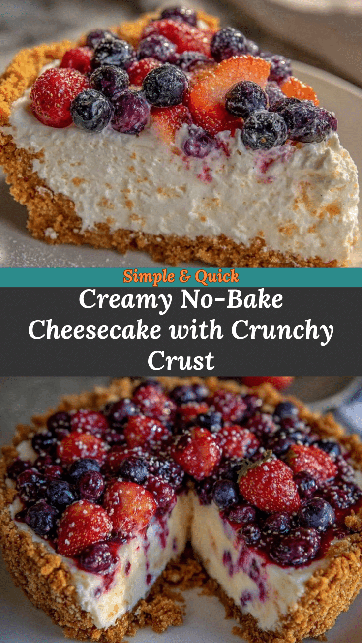 creamy no-bake cheesecake recipe