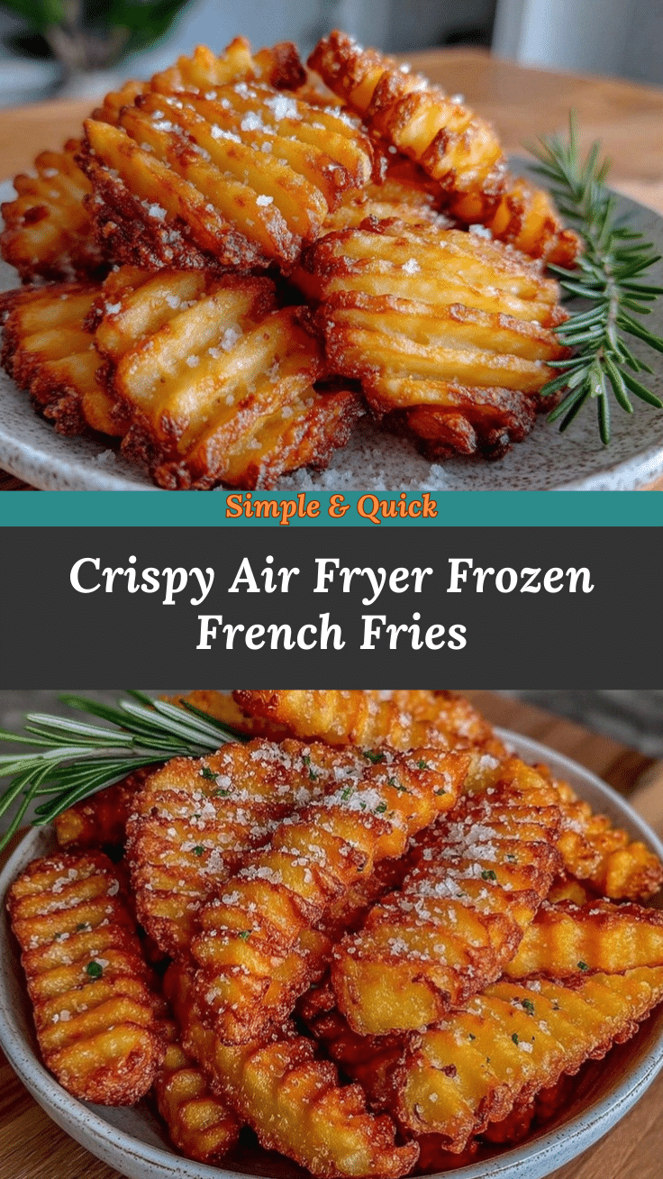 crispy air fryer frozen french fries recipe