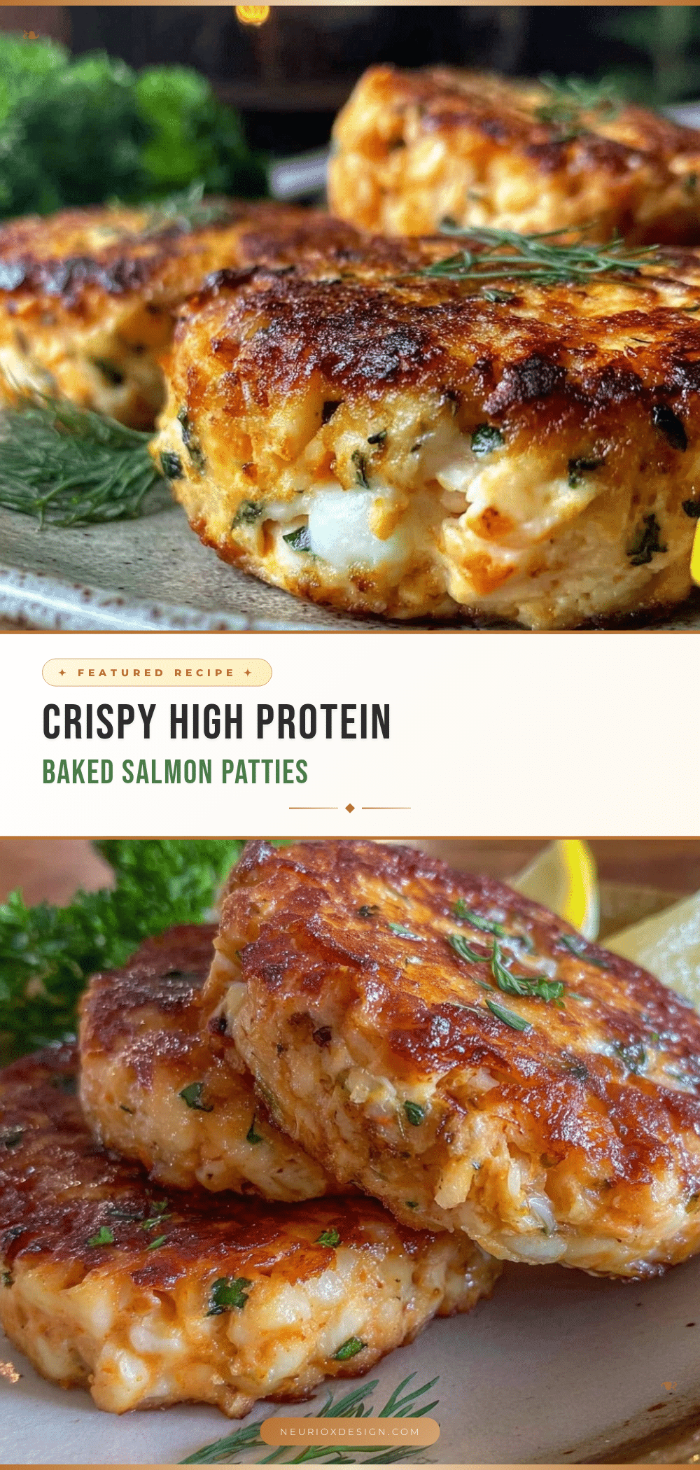 crispy baked salmon patties recipe