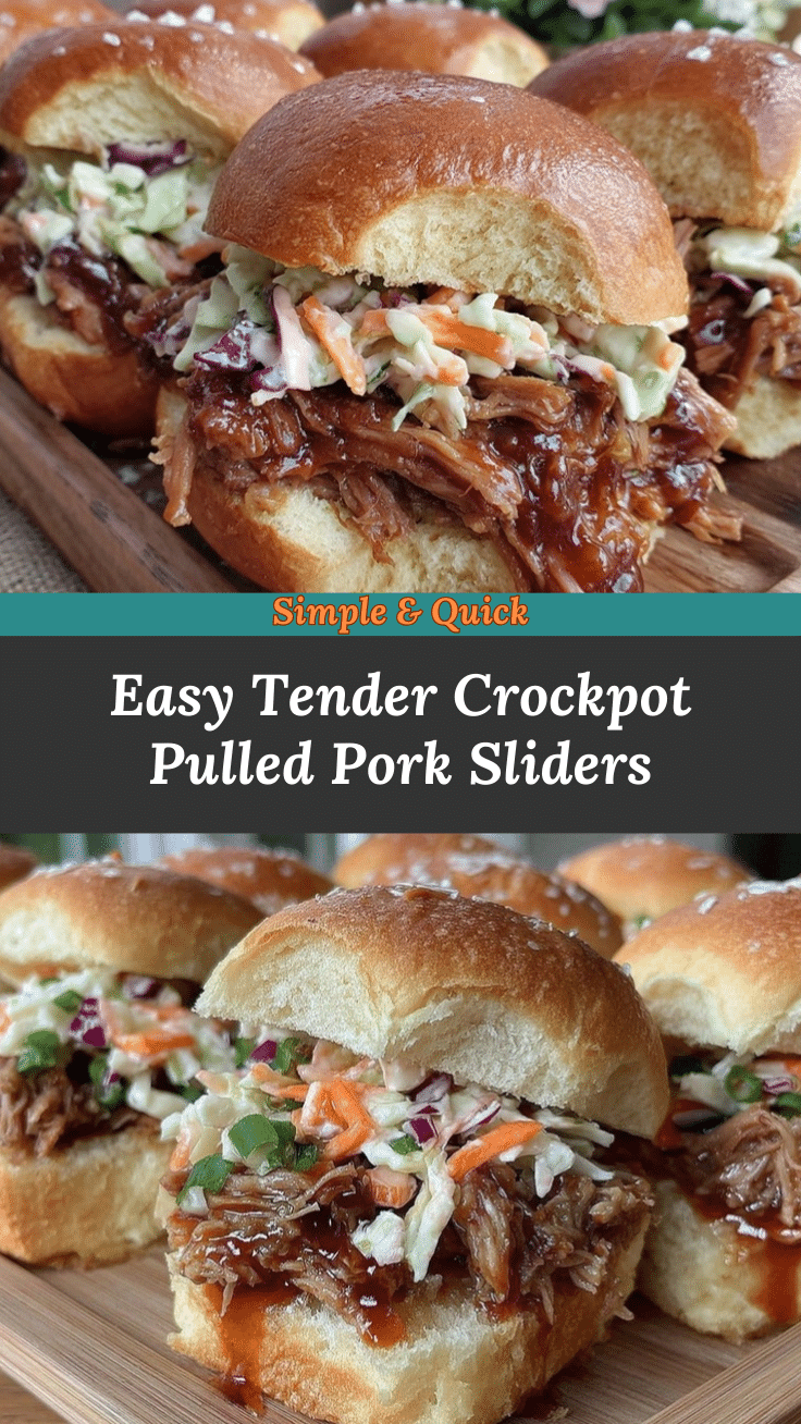 crockpot pulled pork sliders recipe
