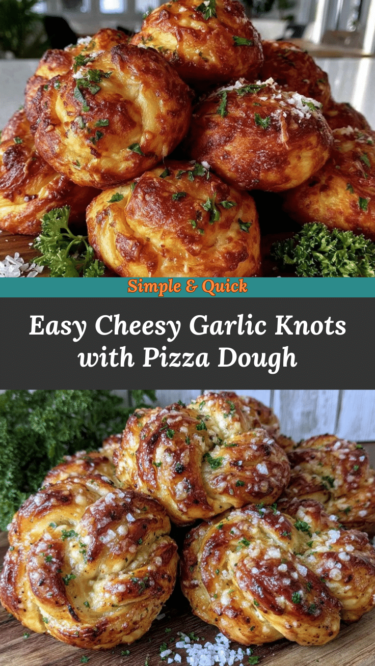 easy cheesy garlic knots recipe