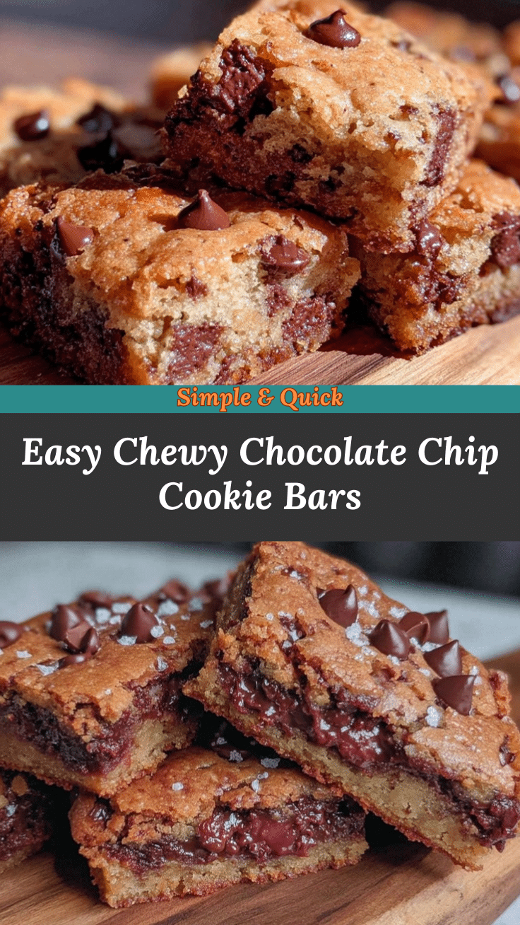 easy chewy cake mix cookie bars recipe