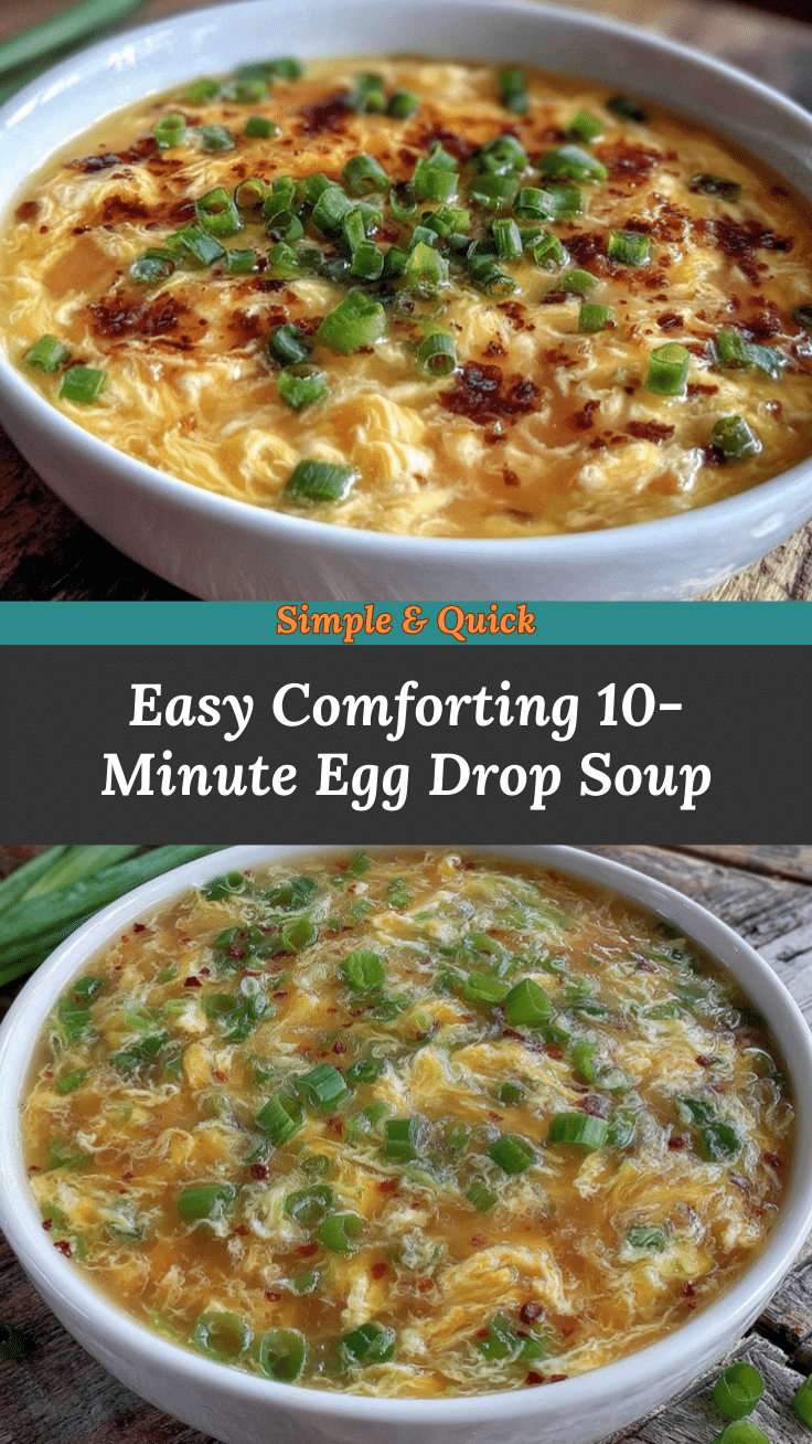 easy comforting egg drop soup recipe recipe