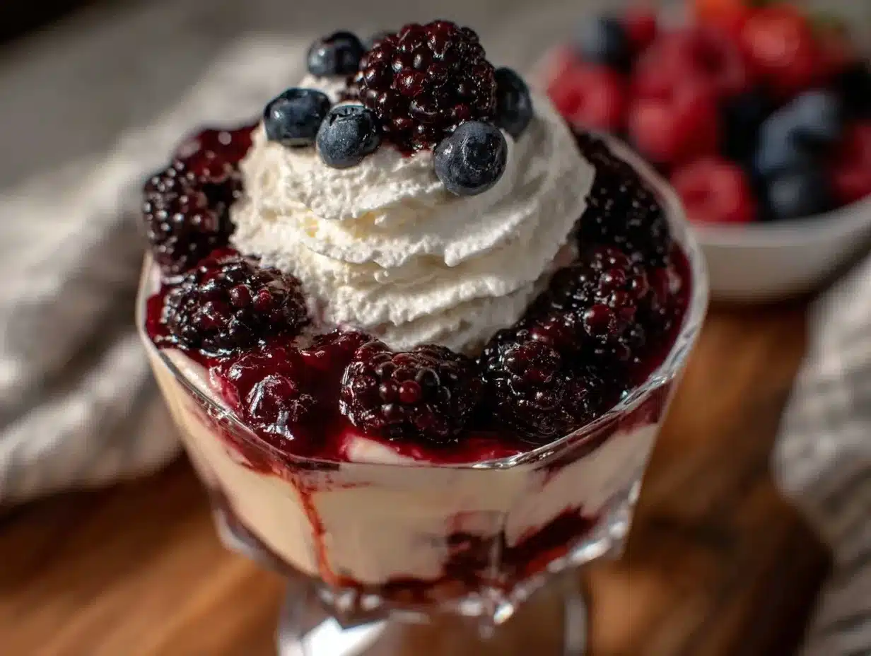 easy creamy berry fool preparation steps