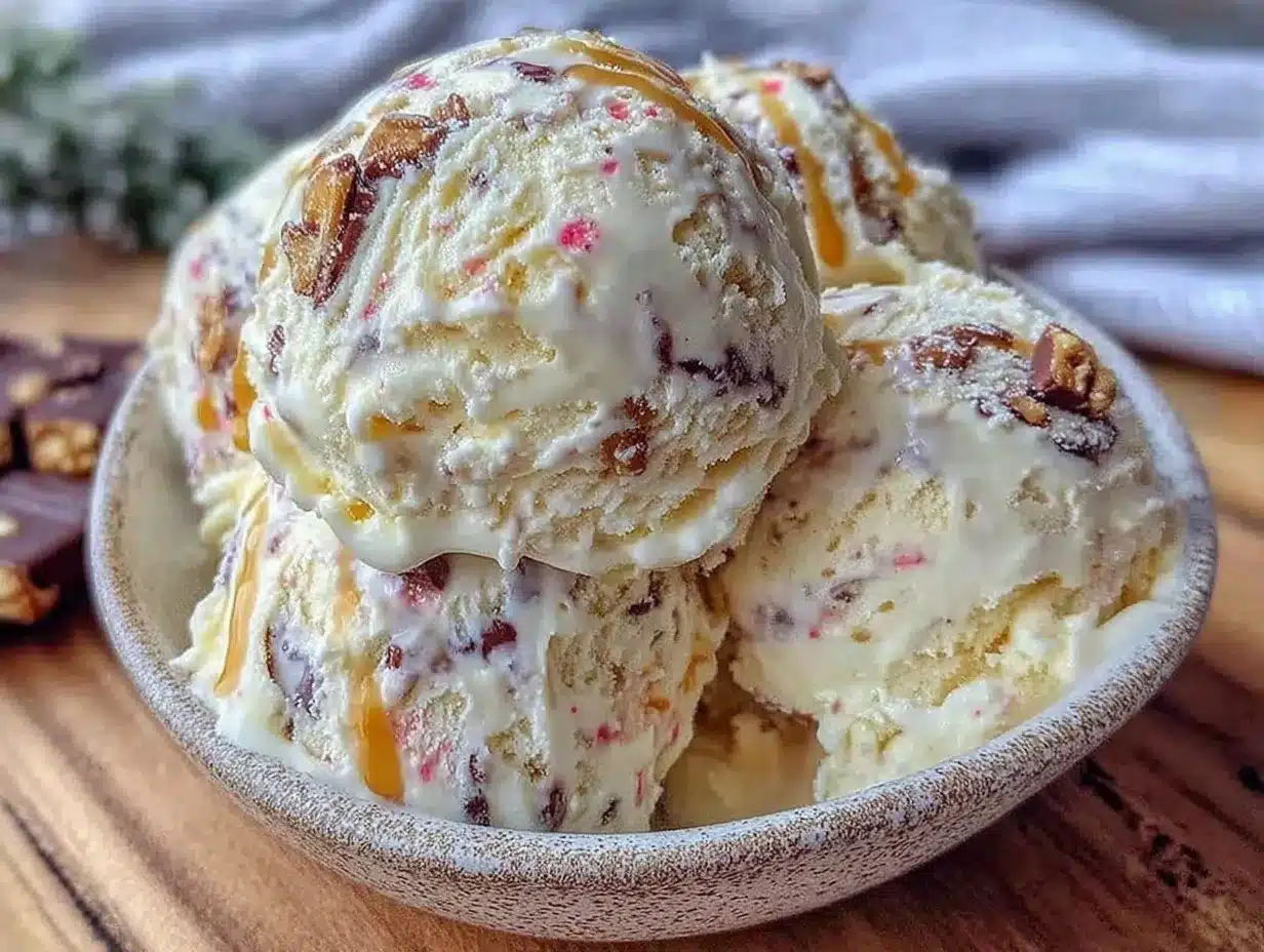 easy creamy no-churn ice cream preparation steps