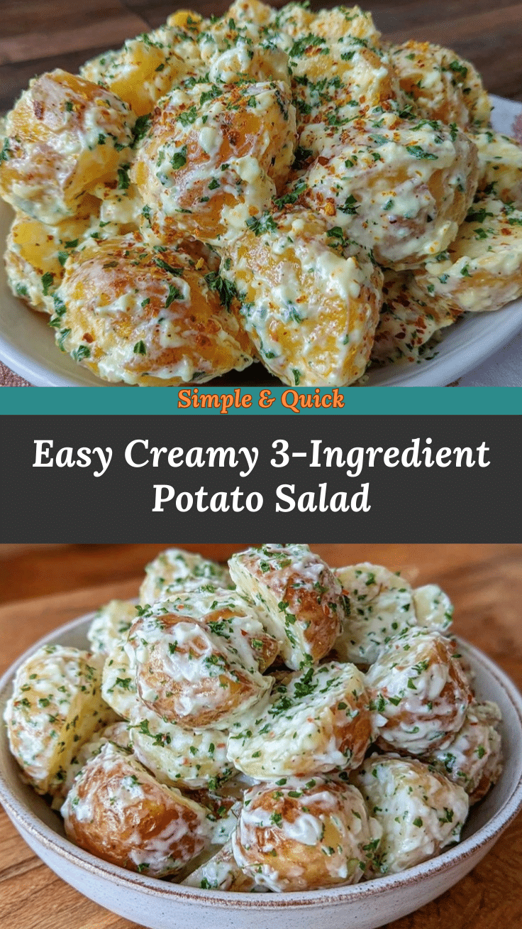 easy creamy potato salad recipe