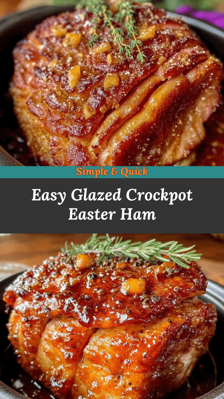 easy glazed easter ham crockpot recipe recipe
