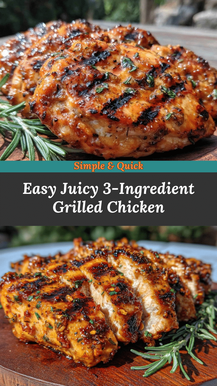 easy juicy grilled chicken recipe