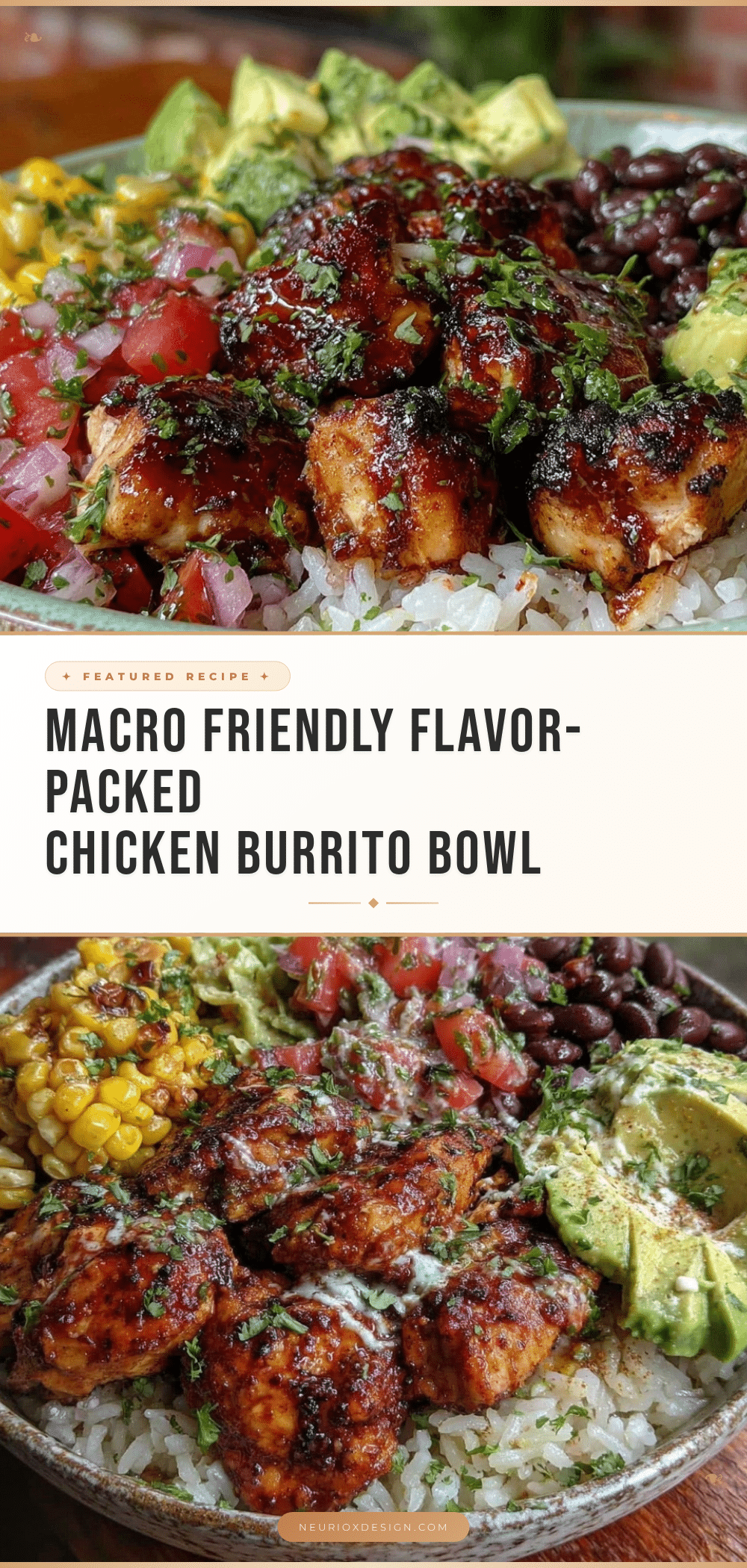 flavorful chicken burrito bowl recipe