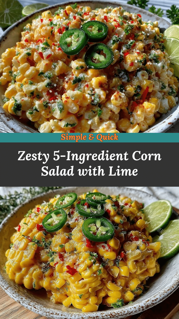 fresh 5-ingredient corn salad recipe