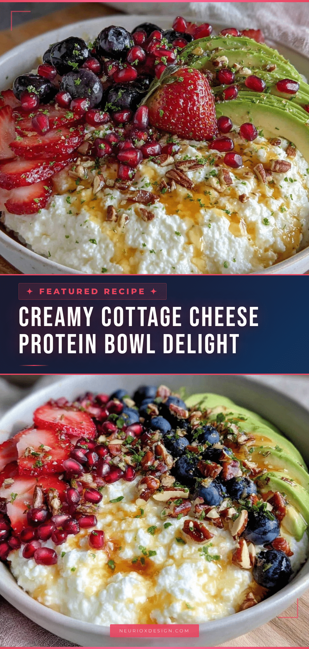 fresh cottage cheese protein bowl recipe