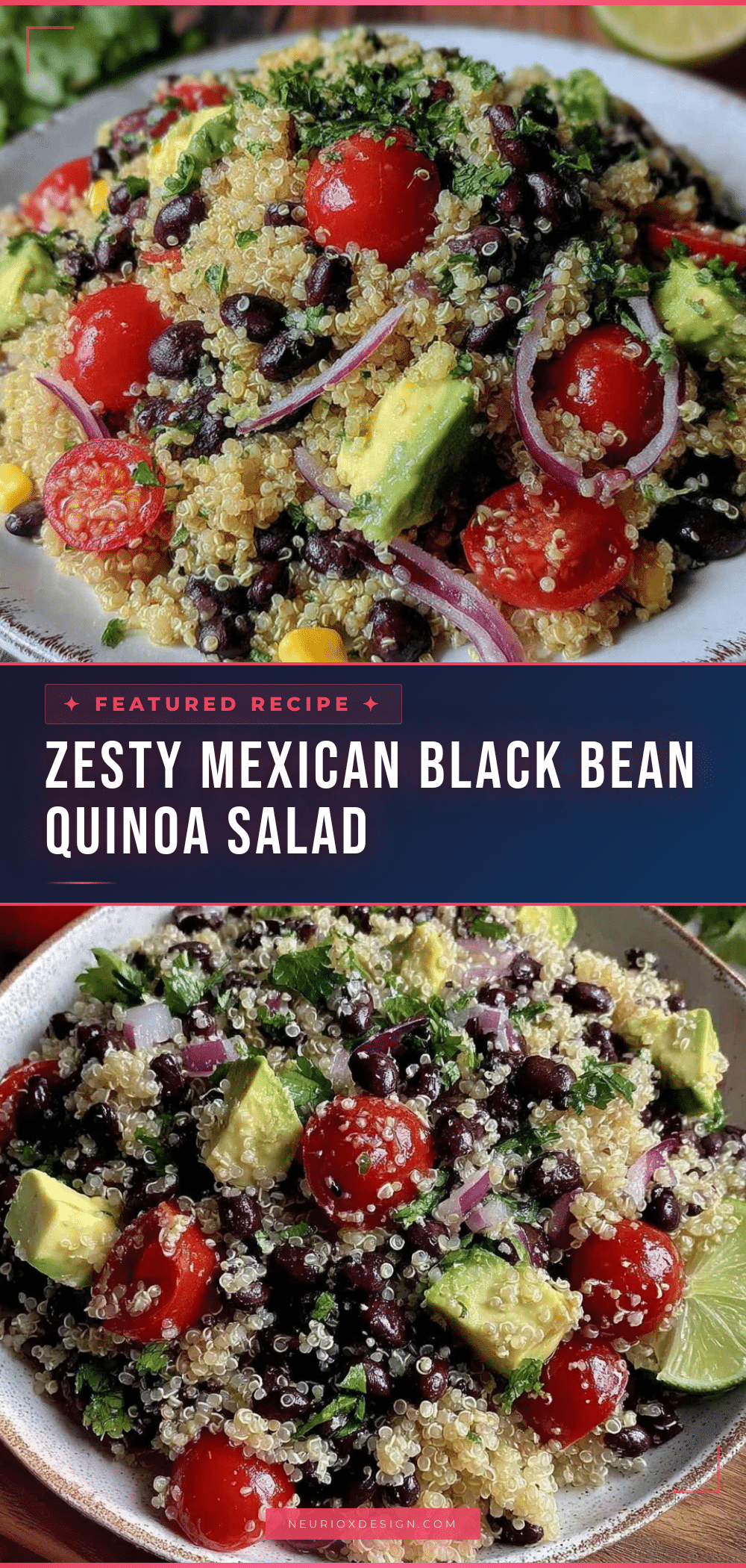 fresh mexican black bean quinoa salad recipe