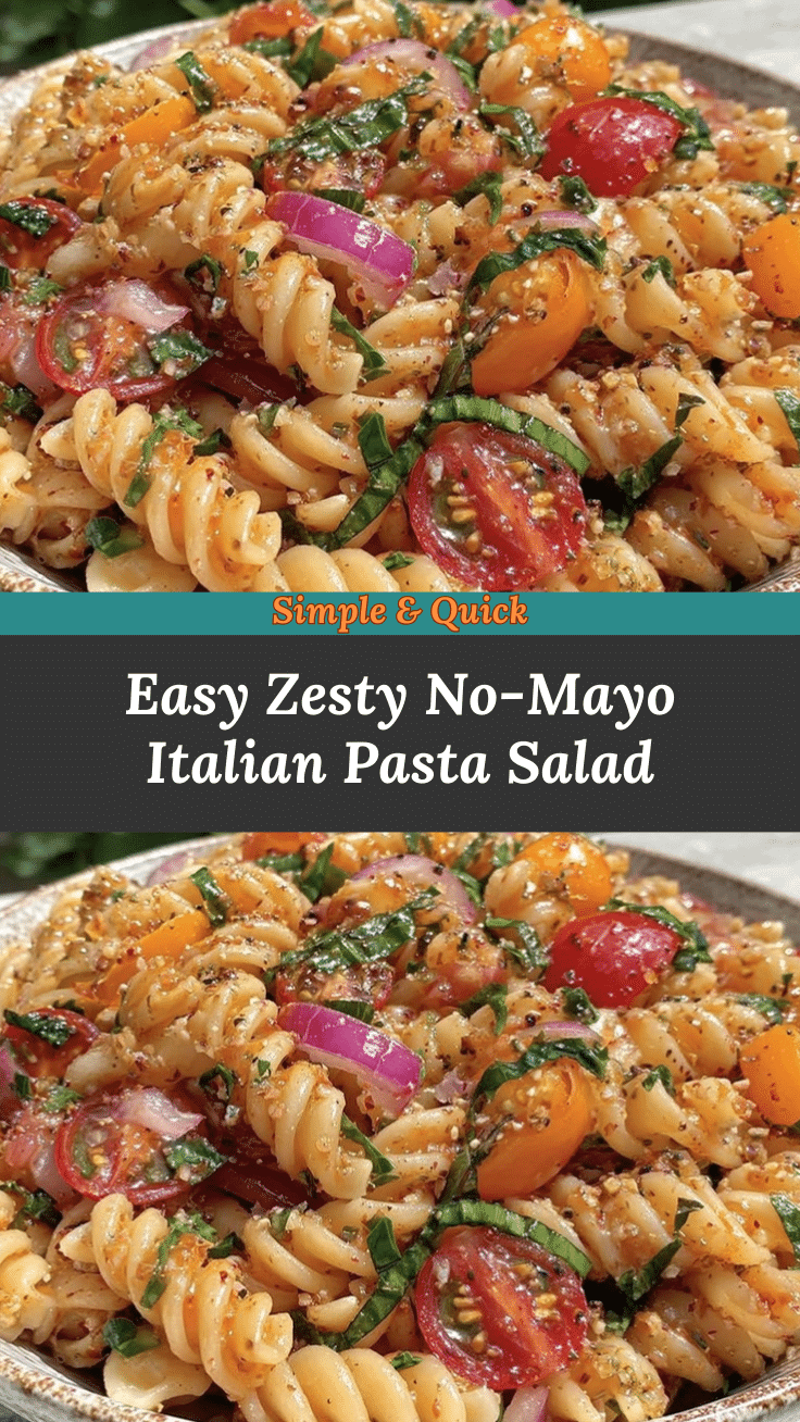 fresh no-mayo pasta salad recipe