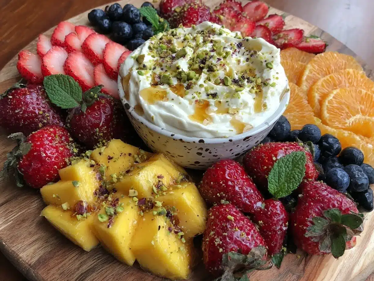 fresh vibrant fruit platter preparation steps
