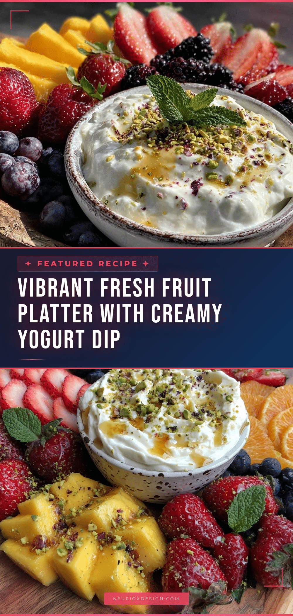 fresh vibrant fruit platter recipe