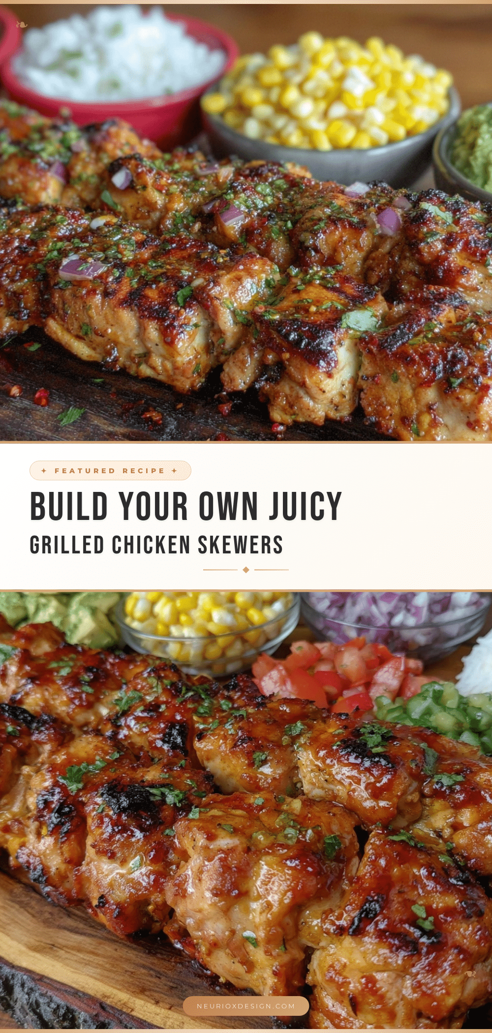 grilled chicken skewer bar recipe