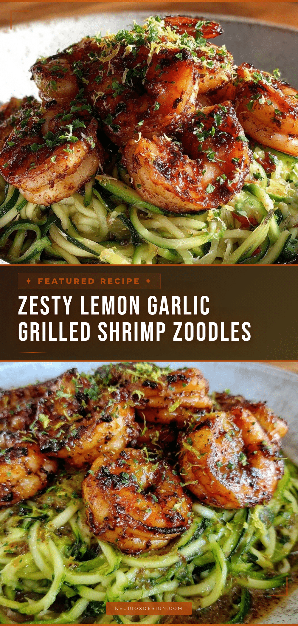 grilled shrimp zucchini noodles recipe