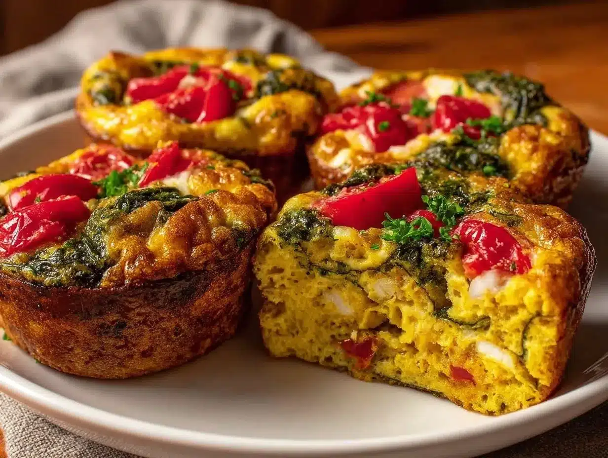 healthy blood sugar friendly breakfast egg muffins preparation steps