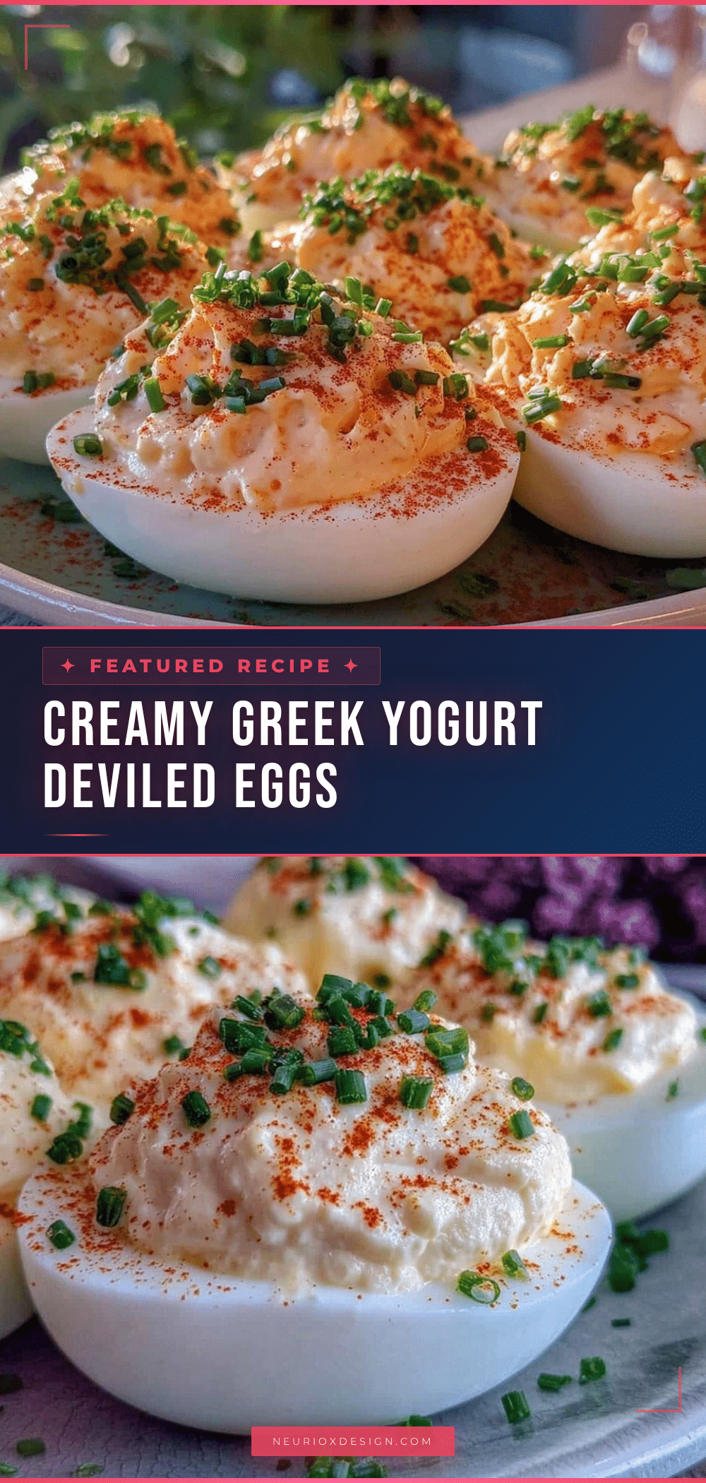 healthy greek yogurt deviled eggs recipe