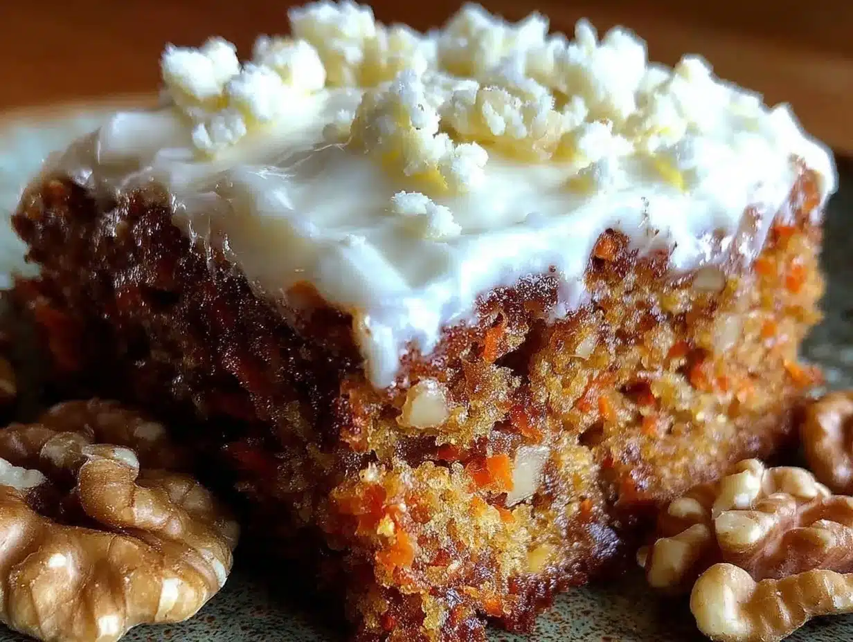 healthy sugar free carrot cake preparation steps