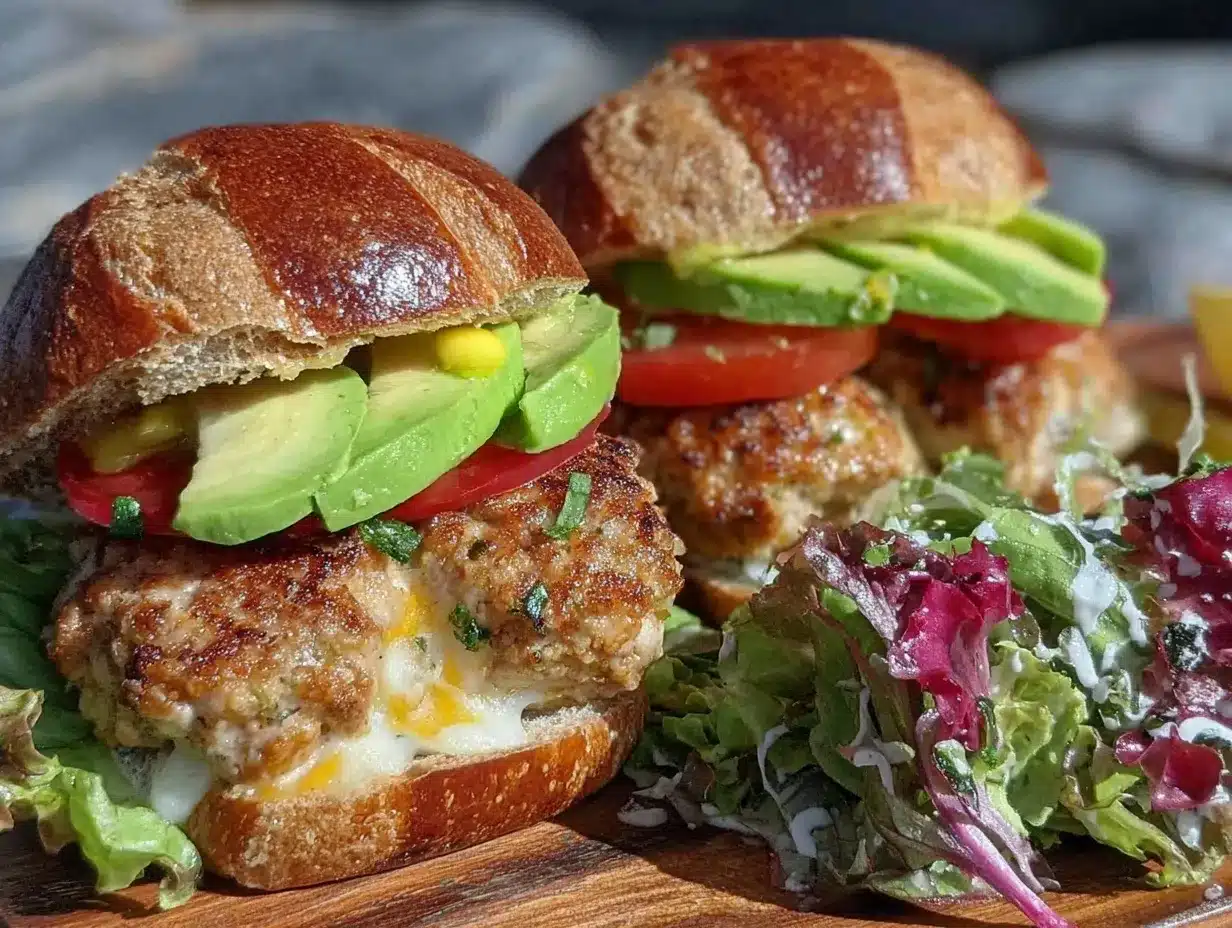 healthy turkey sliders preparation steps