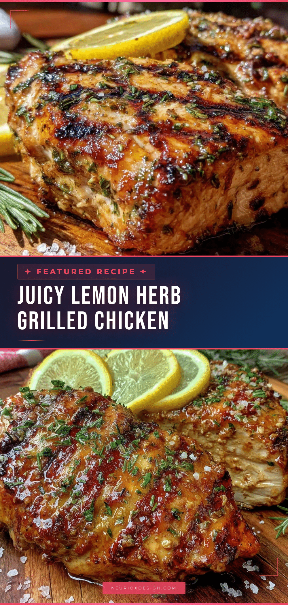 lemon herb grilled chicken breast recipe