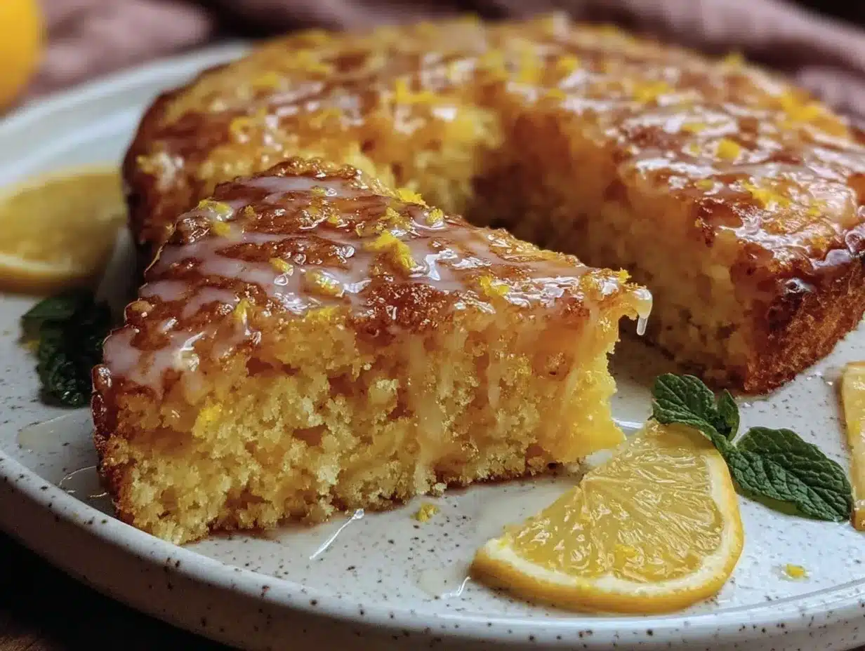 light lemon olive oil cake preparation steps