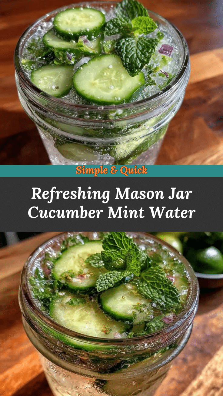 mason jar infused water recipe