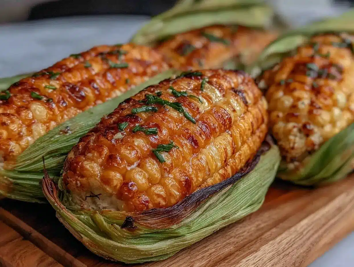 microwave corn on the cob preparation steps