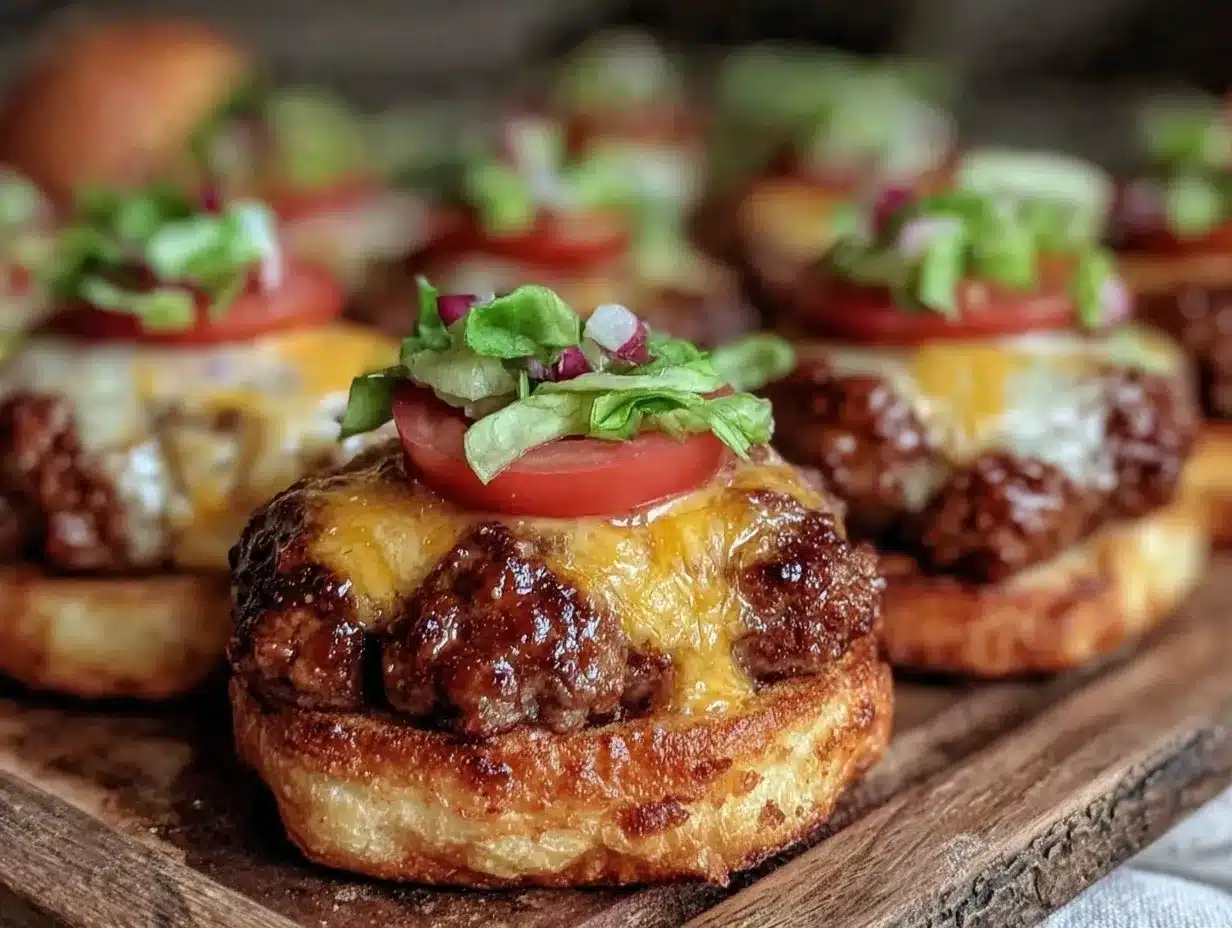 no-flip sheet pan smash burgers preparation steps