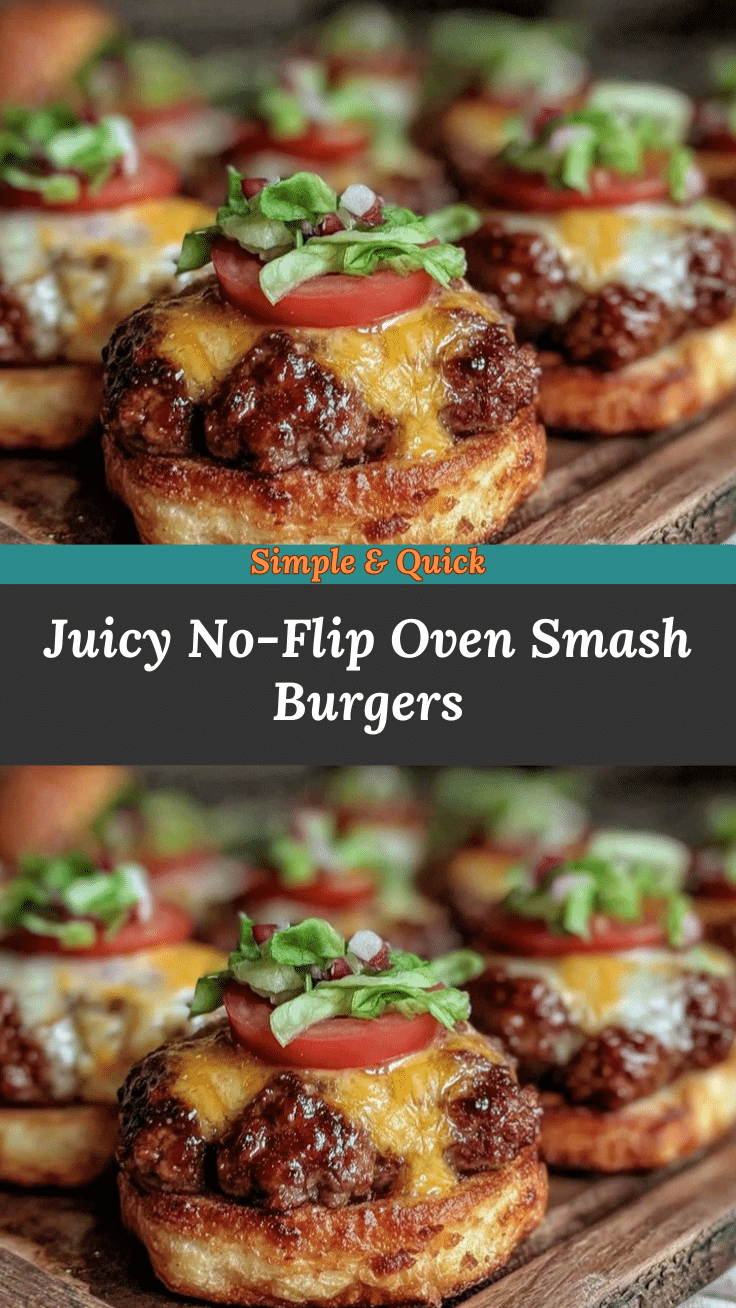 no-flip sheet pan smash burgers recipe