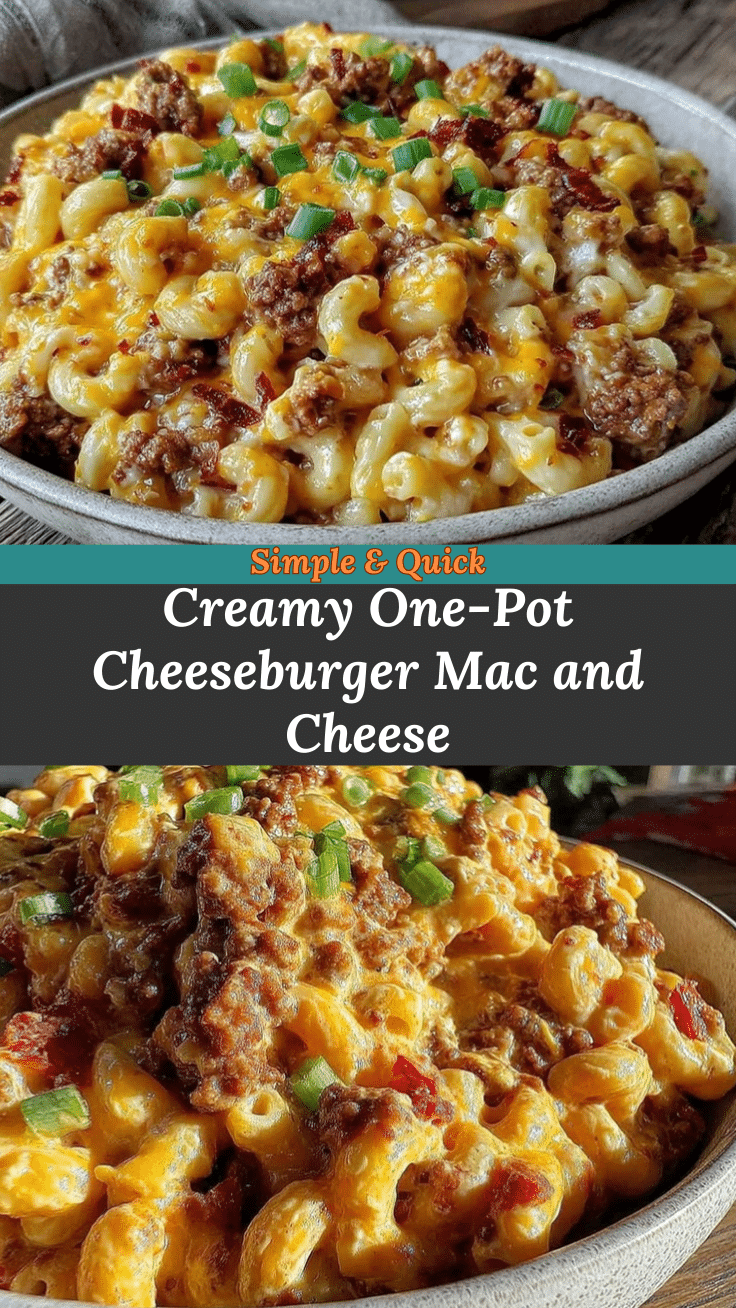 one-pot cheeseburger mac and cheese recipe