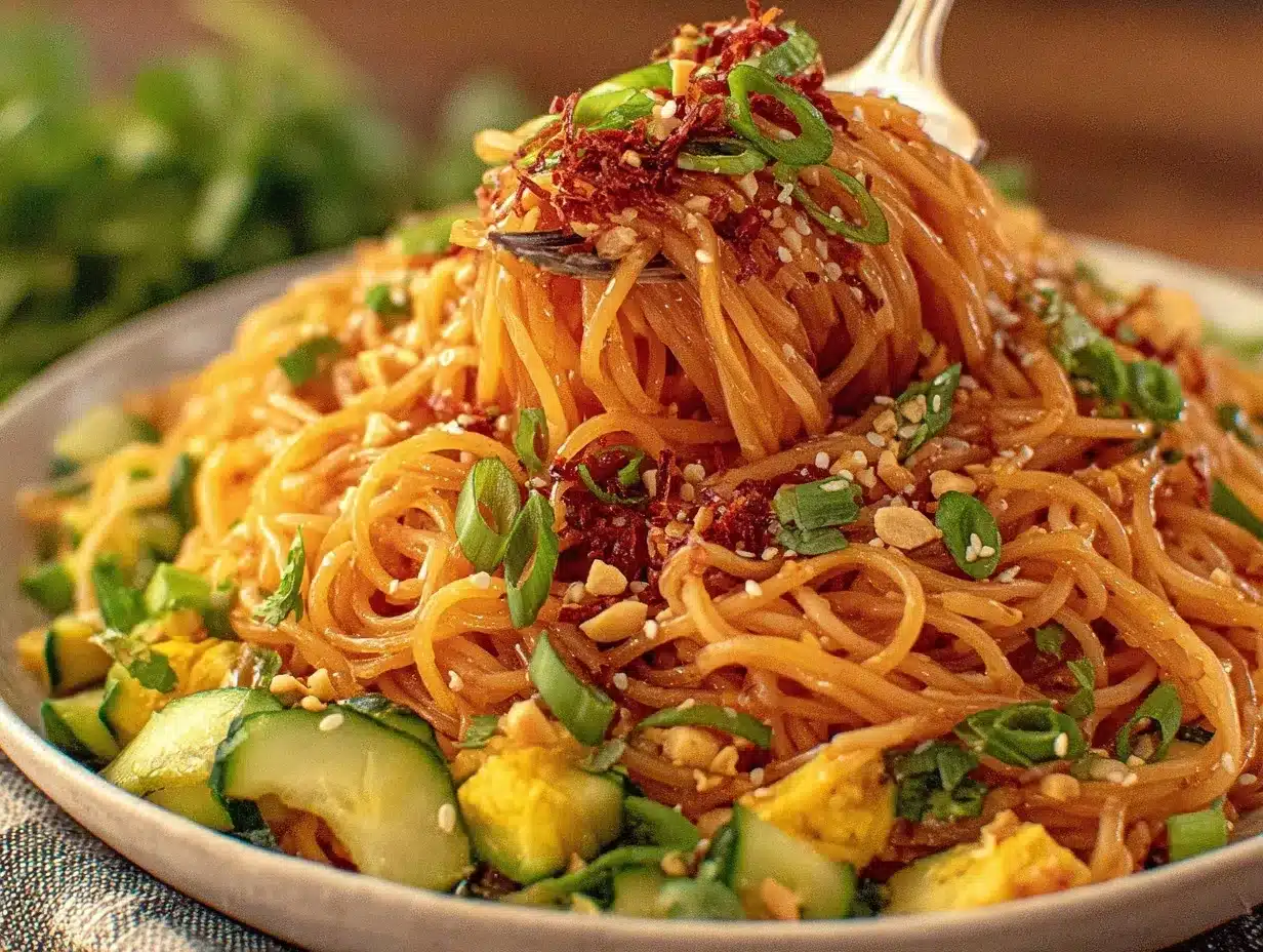 quick creamy sesame noodle bowls preparation steps