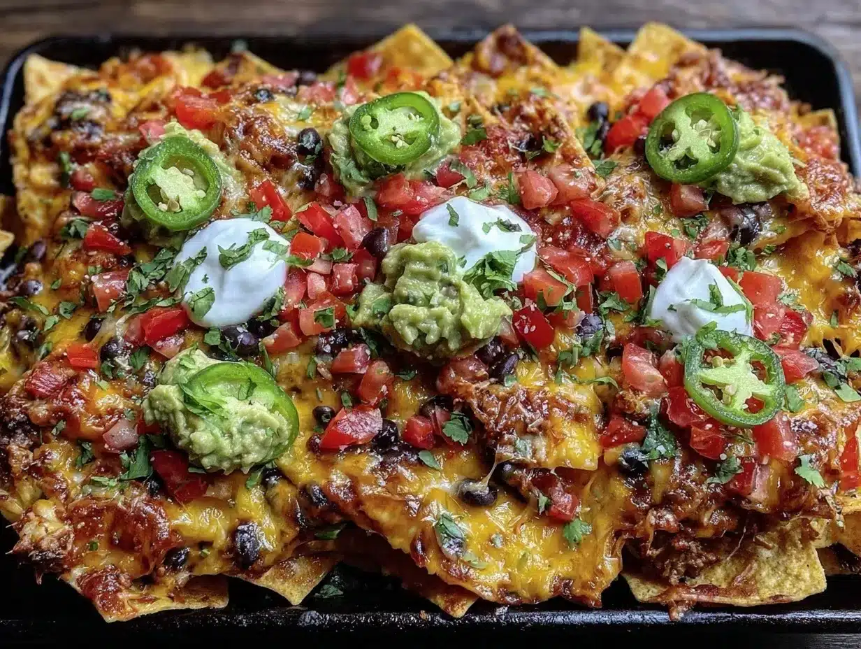 quick sheet pan nachos recipe preparation steps