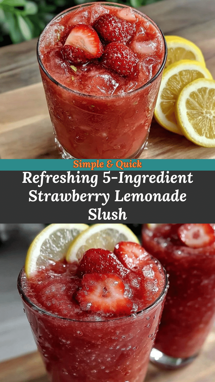 strawberry lemonade slush recipe