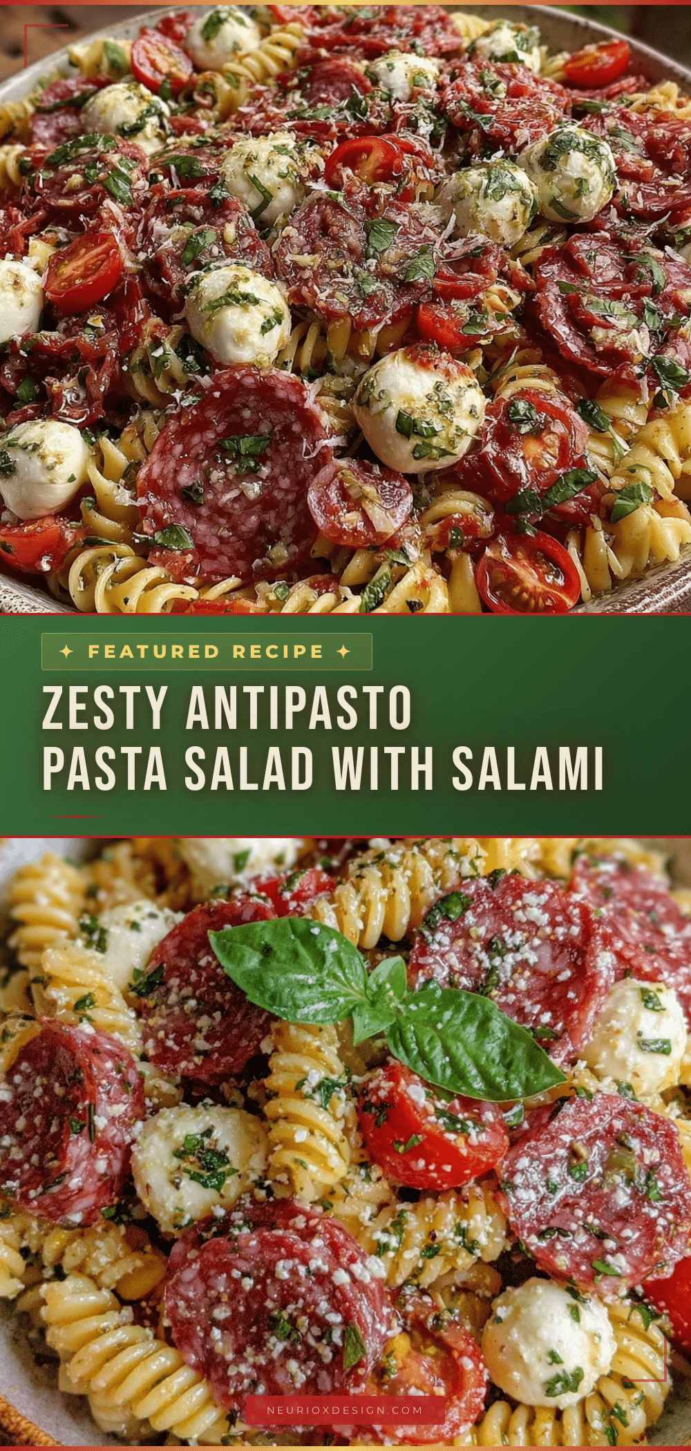 antipasto italian pasta salad recipe