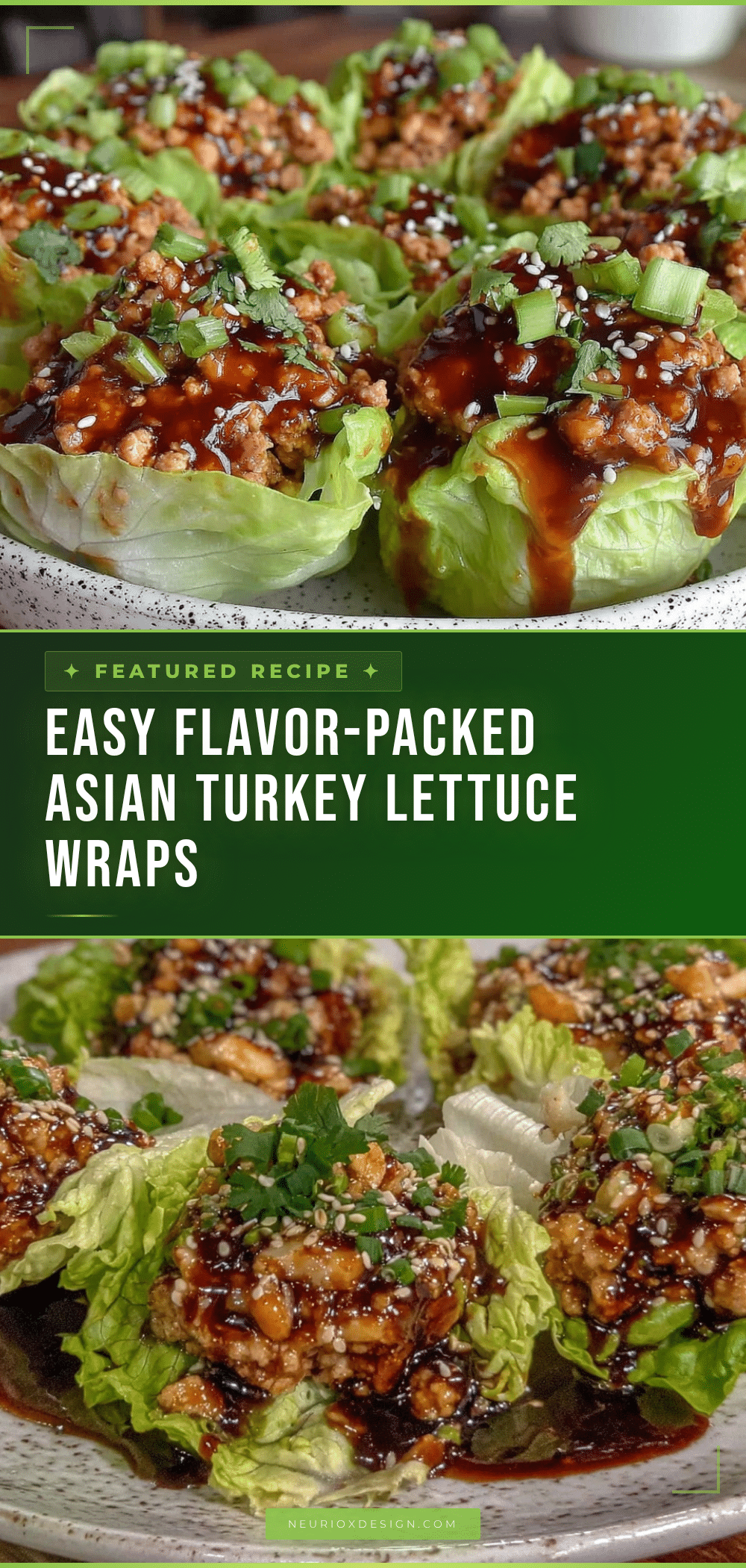 asian ground turkey lettuce wraps recipe