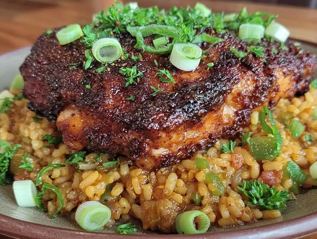 blackened cajun chicken breast preparation steps