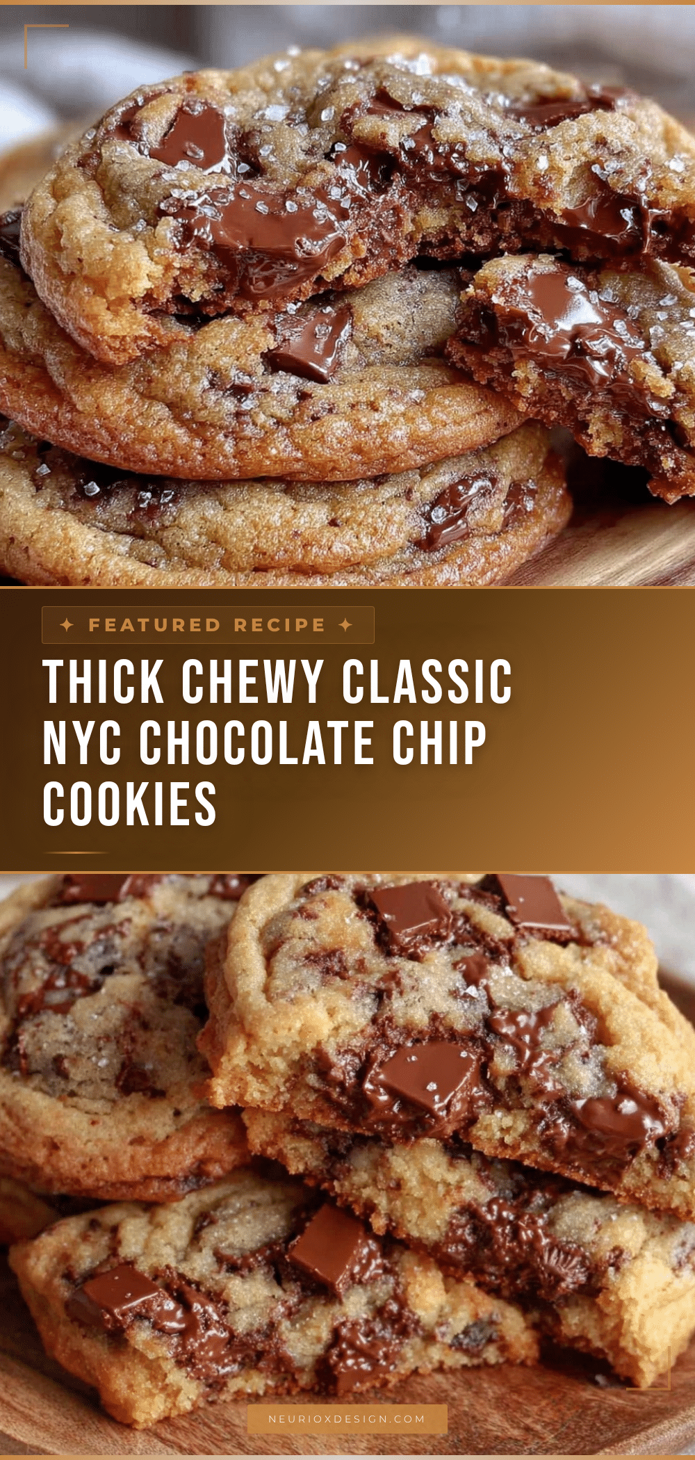 chewy thick nyc style chocolate chip cookies recipe