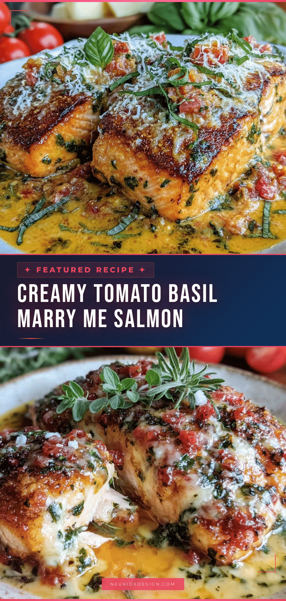 creamy marry me salmon recipe