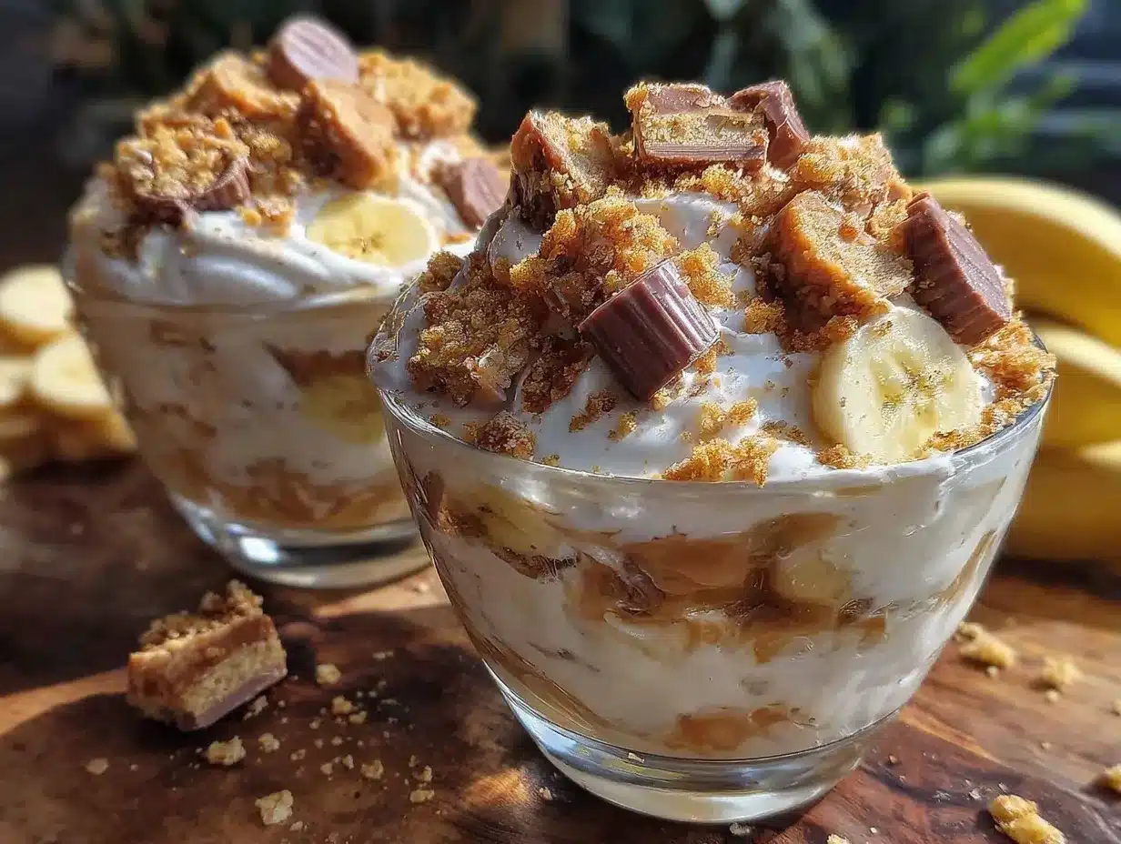 creamy peanut butter banana pudding preparation steps