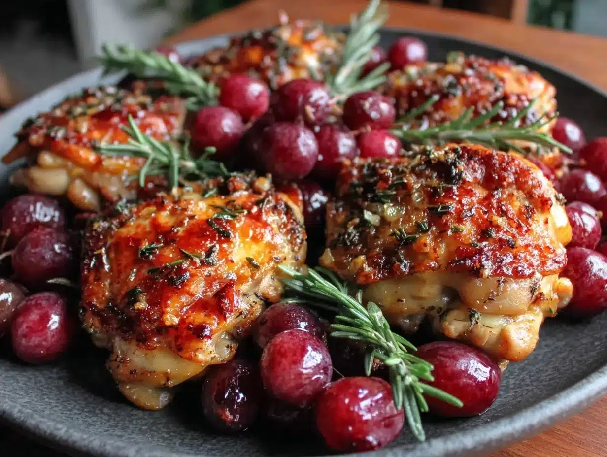 crispy one-pan chicken thighs preparation steps