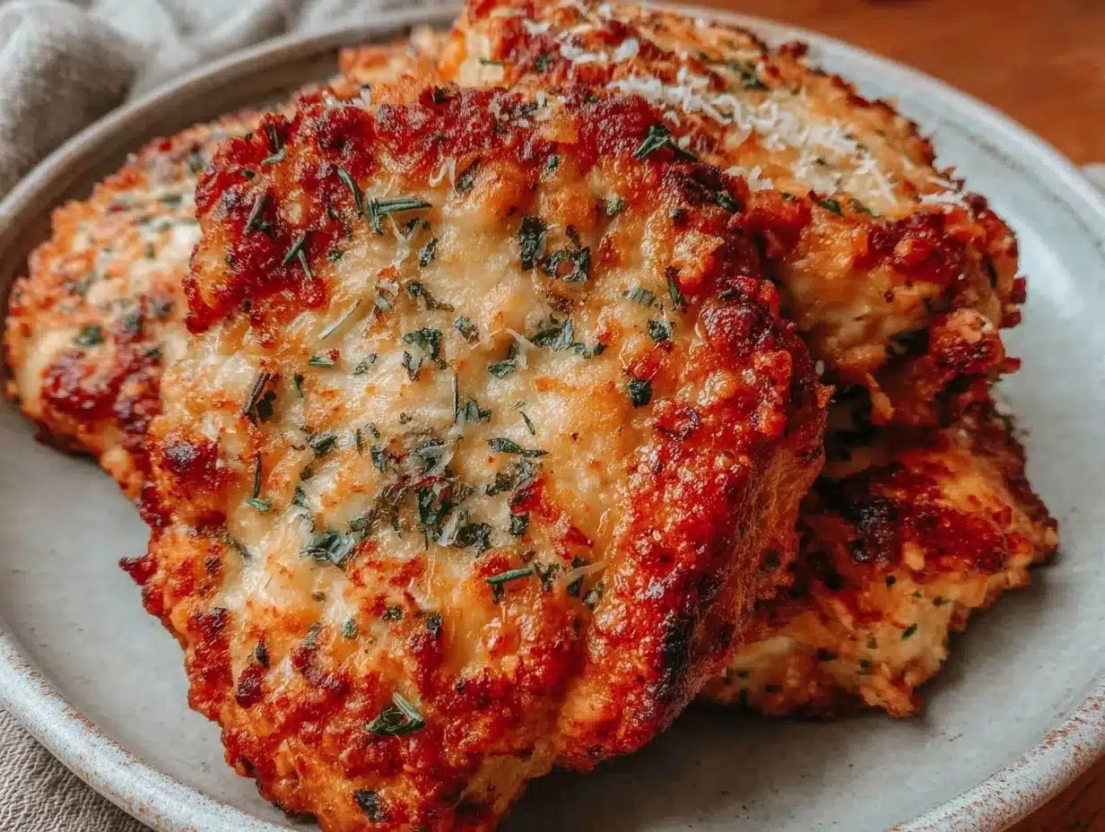 crispy ranch parmesan air fryer pork chops preparation steps