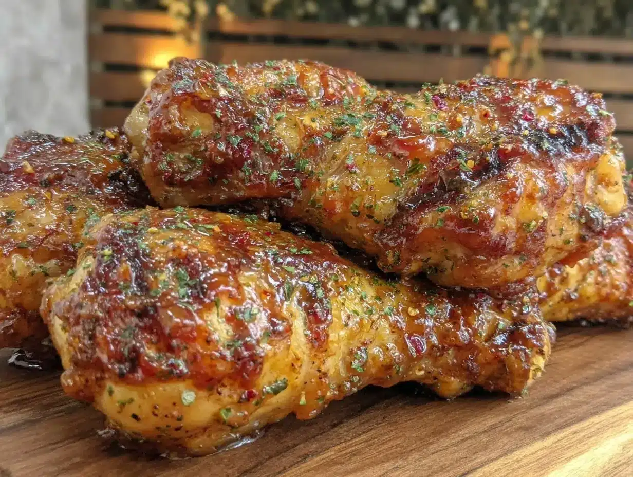 crispy spicy honey garlic bbq chicken drumsticks preparation steps